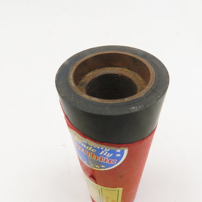 Republic Roller Size 2090 2" x 6" Rubber Lagged Roller 1-3/8" Press Bearing Bore