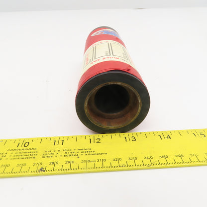 Republic Roller Size 2090 2" x 6" Rubber Lagged Roller 1-3/8" Press Bearing Bore