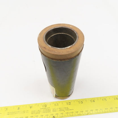 Republic Roller 2.062" x 6" Rubber Lagged Roller 1-3/8" Press Bearing Bore