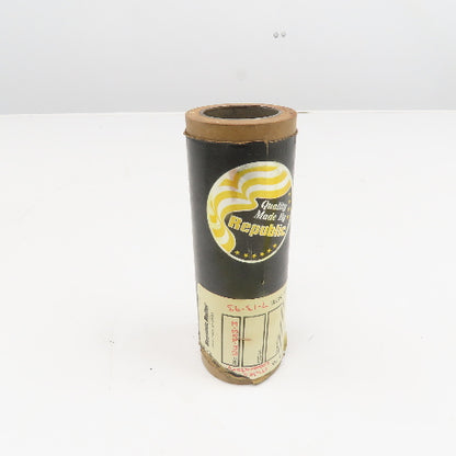 Republic Roller 2.062" x 6" Rubber Lagged Roller 1-3/8" Press Bearing Bore