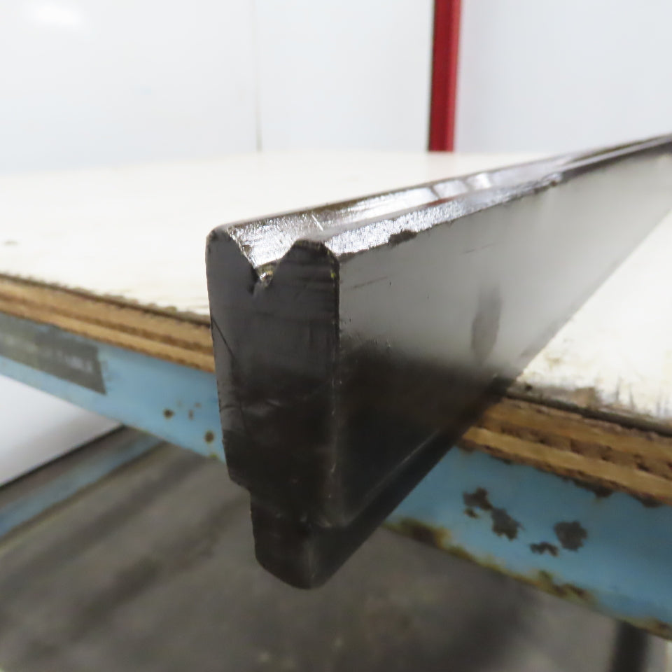 48-1/8" Press Brake 90° Forming V Angle Die Block 1/2" Tang 2-3/8"High  1" Thick