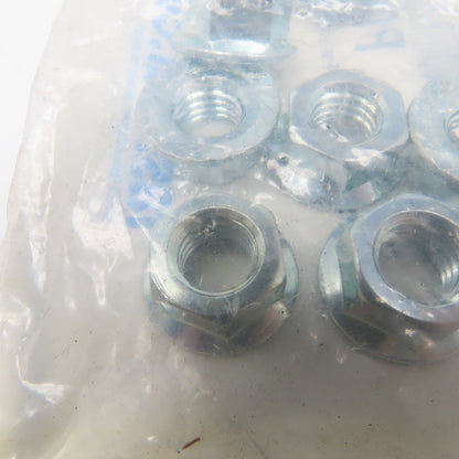 Fastenal 1137345 1/2"-13 Zinc Finish Case Hardened Serrated Flange Nut Lot Of 25