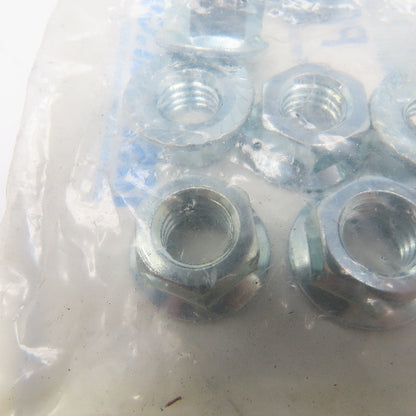 Fastenal 1137345 1/2"-13 Zinc Finish Case Hardened Serrated Flange Nut Lot Of 25