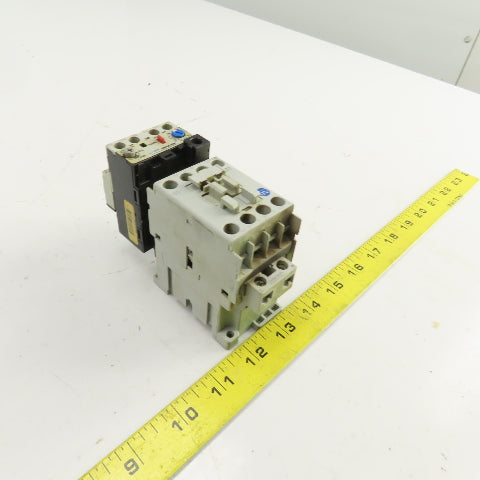 Allen Bradley 100-C09*10 Contactor 120V Coil W/193-A2F1 Overload Relay