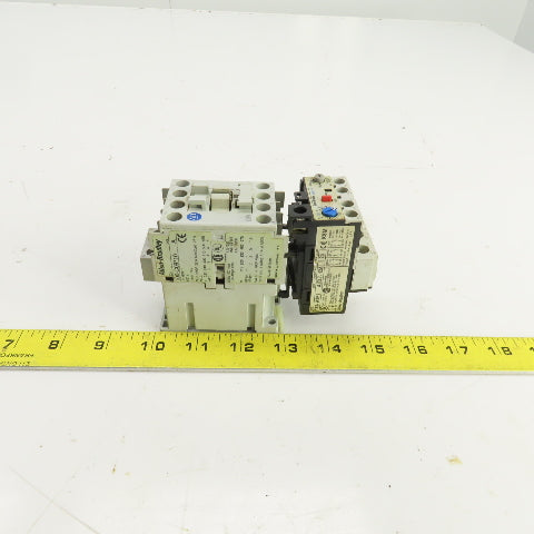 Allen Bradley 100-C09*10 Contactor 120V Coil W/193-A2F1 Overload Relay