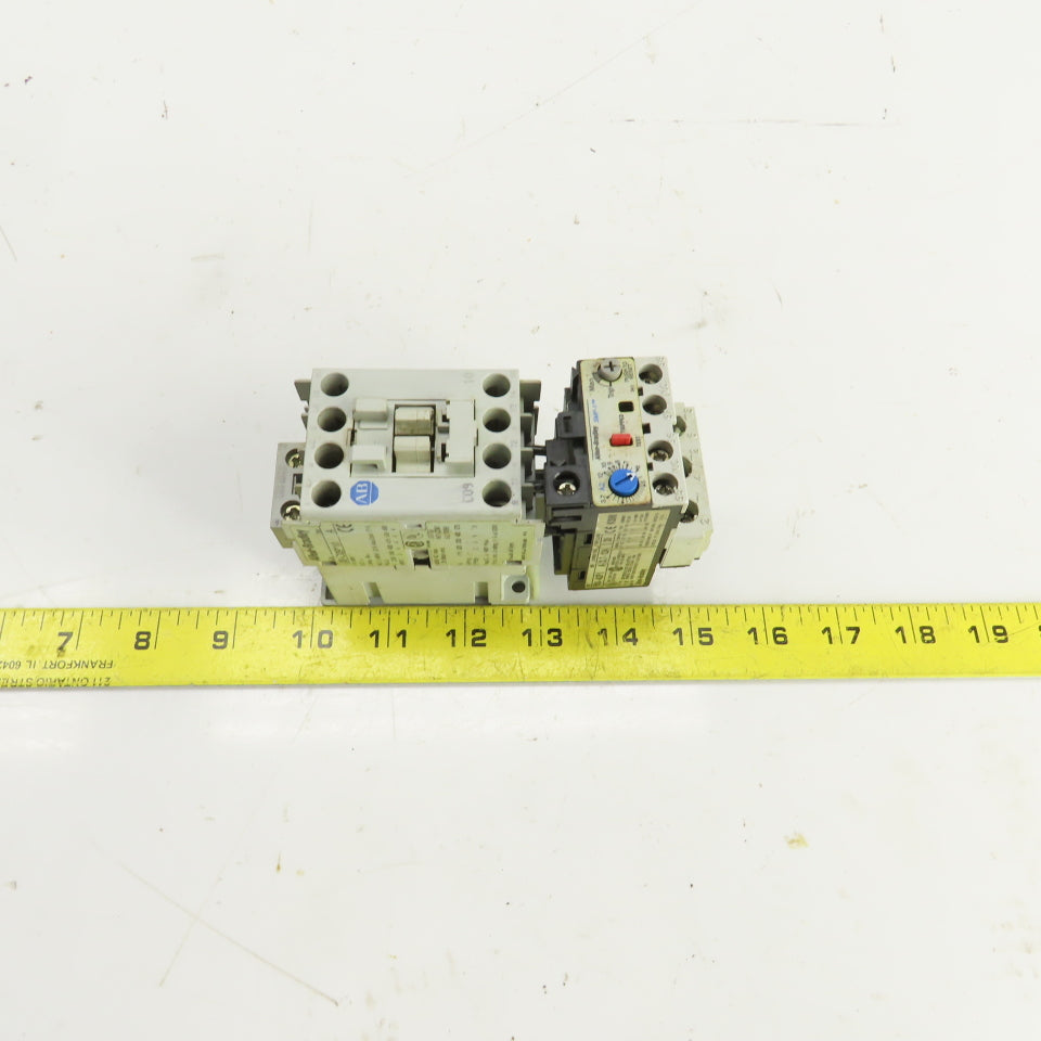 Allen Bradley 100-C09*10 Contactor 120V Coil W/193-A2F1 Overload Relay
