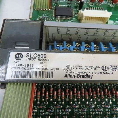 Allen Bradley 1746-IB16 Ser C Input Module 10-30VDC Lot Of 5