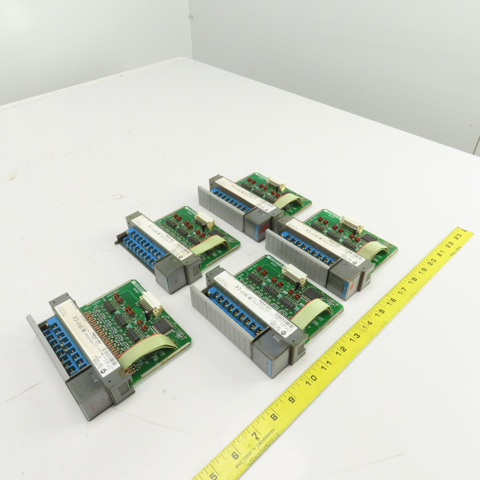 Allen Bradley 1746-IB16 Ser C Input Module 10-30VDC Lot Of 5
