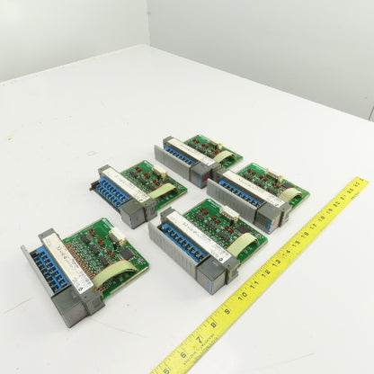 Allen Bradley 1746-IB16 Ser C Input Module 10-30VDC Lot Of 5