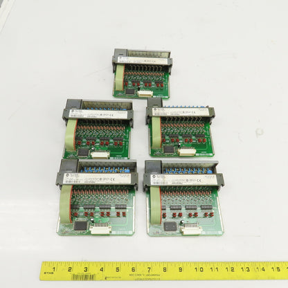 Allen Bradley 1746-IB16 Ser C Input Module 10-30VDC Lot Of 5
