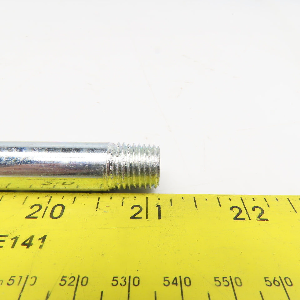 A7B82500024970 1/4" NPT 9" OAL Galvanized Pipe Nipple
