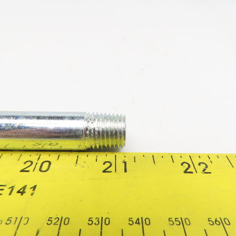 A7B82500024970 1/4" NPT 9" OAL Galvanized Pipe Nipple