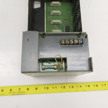 Allen Bradley 1746-A10 Ser B 10 Slot CPU Chassis Rack PLC W/1746-P2 Power Supply