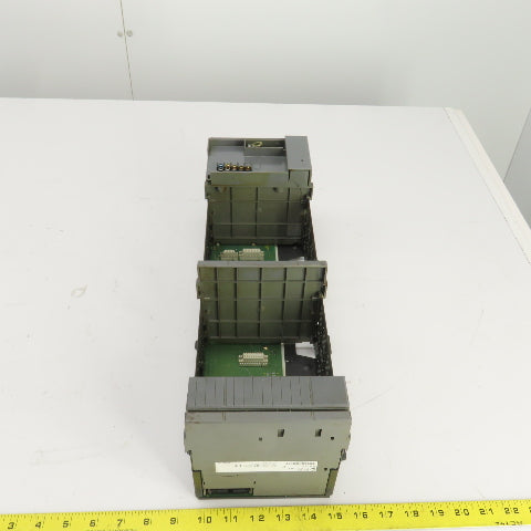 Allen Bradley 1746-A10 Ser B 10 Slot CPU Chassis Rack PLC W/1746-P2 Power Supply