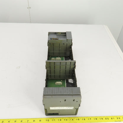 Allen Bradley 1746-A10 Ser B 10 Slot CPU Chassis Rack PLC W/1746-P2 Power Supply