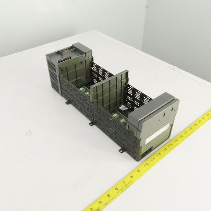 Allen Bradley 1746-A10 Ser B 10 Slot CPU Chassis Rack PLC W/1746-P2 Power Supply