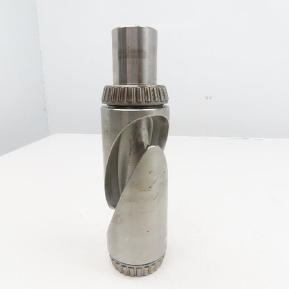 88mm OD x 200mm Face Width Horizontal Mix Agitate Conveyor Roller