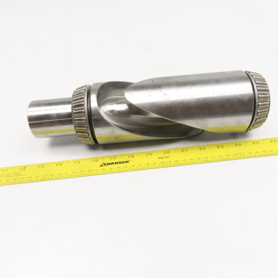 88mm OD x 200mm Face Width Horizontal Mix Agitate Conveyor Roller