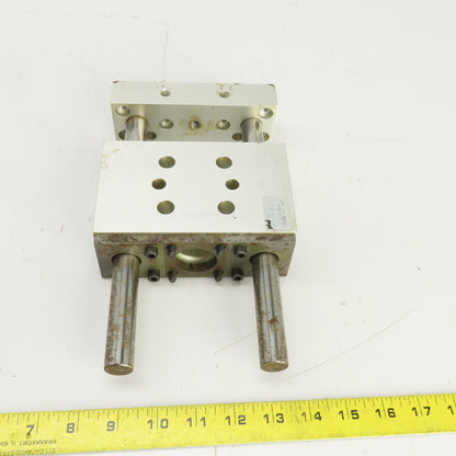 PHD Parker TS06 1 x 4-D-J1-R2 Pneumatic Guided Cylinder 4" Stroke Parts/Repair