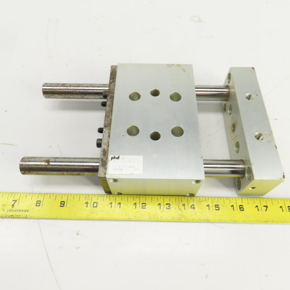 PHD Parker TS06 1 x 4-D-J1-R2 Pneumatic Guided Cylinder 4" Stroke Parts/Repair