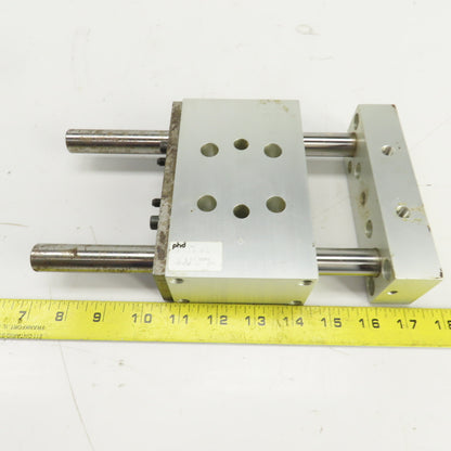 PHD Parker TS06 1 x 4-D-J1-R2 Pneumatic Guided Cylinder 4" Stroke Parts/Repair