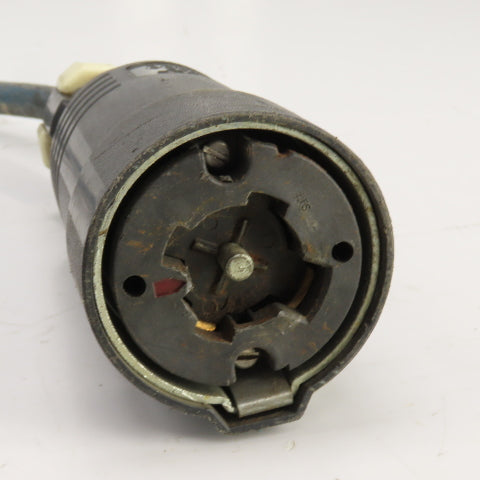 Hubbell 25414B 30/20A 600VAC/250VDC Adapter Pigtail Male x Female