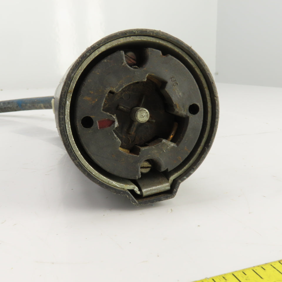 Hubbell 25414B 30/20A 600VAC/250VDC Adapter Pigtail Male x Female