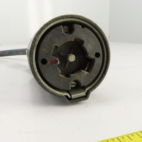 Hubbell 25414B 30/20A 600VAC/250VDC Adapter Pigtail Male x Female