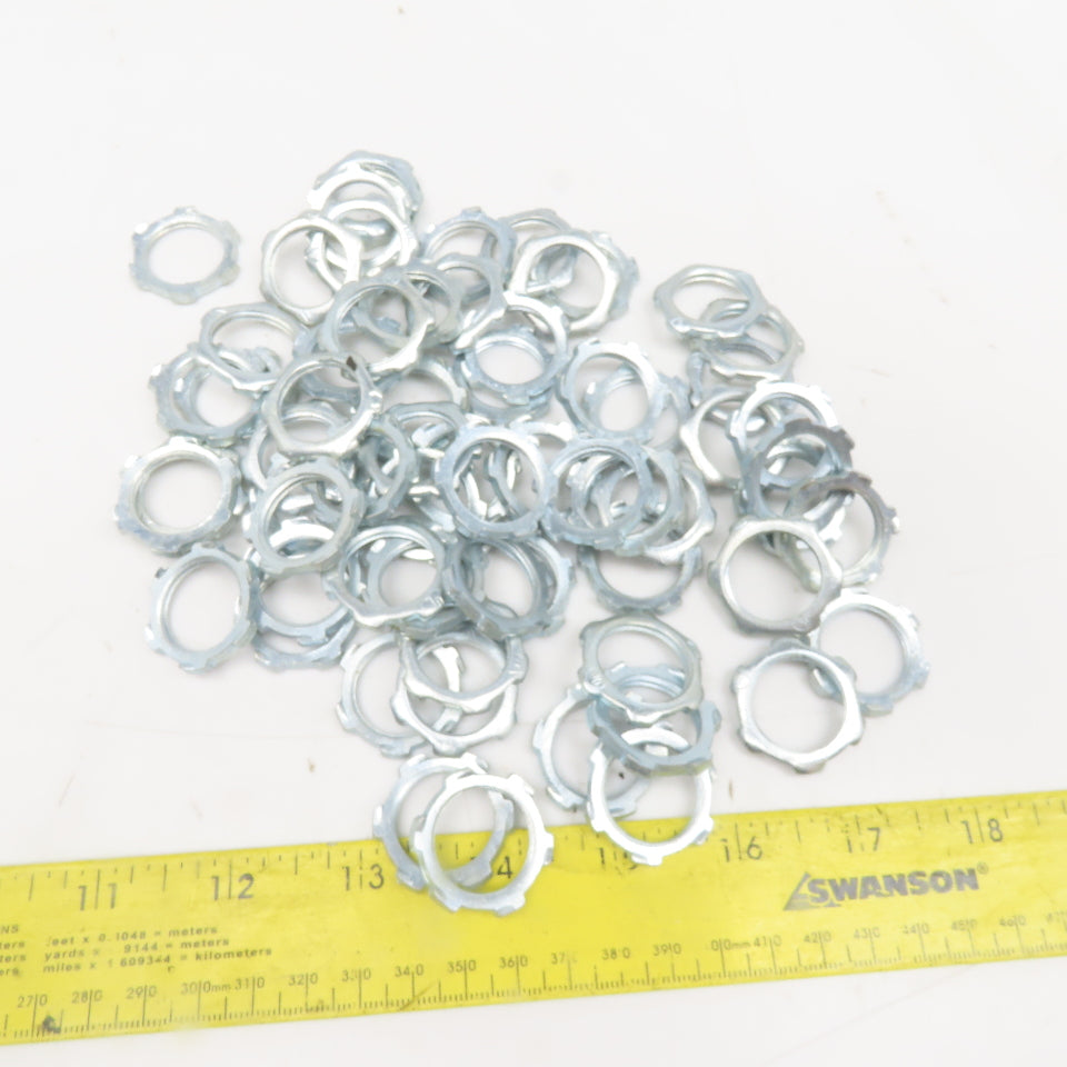 Hubbell 3/4" Conduit Locknut Lot Of 60