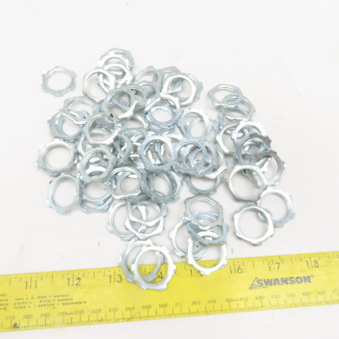 Hubbell 3/4" Conduit Locknut Lot Of 60