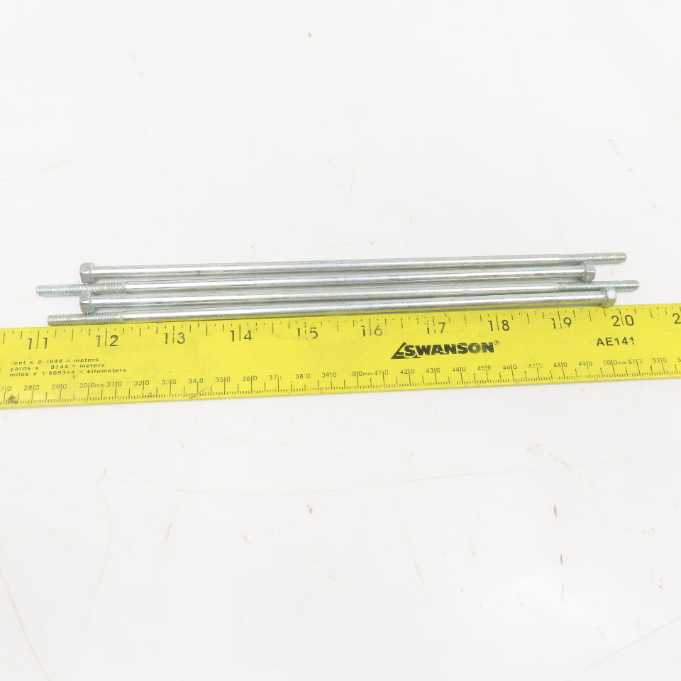 10-24 x 8-3/4" OAL Long Bolt Hex Head Phillips Drive 1-1/4" Thread Length Lot/4