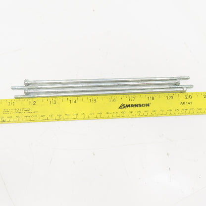 10-24 x 8-3/4" OAL Long Bolt Hex Head Phillips Drive 1-1/4" Thread Length Lot/4