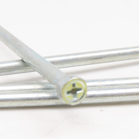 10-24 x 8-3/4" OAL Long Bolt Hex Head Phillips Drive 1-1/4" Thread Length Lot/4