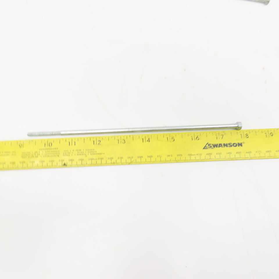 10-24 x 8-3/4" OAL Long Bolt Hex Head Phillips Drive 1-1/4" Thread Length Lot/4