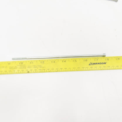 10-24 x 8-3/4" OAL Long Bolt Hex Head Phillips Drive 1-1/4" Thread Length Lot/4