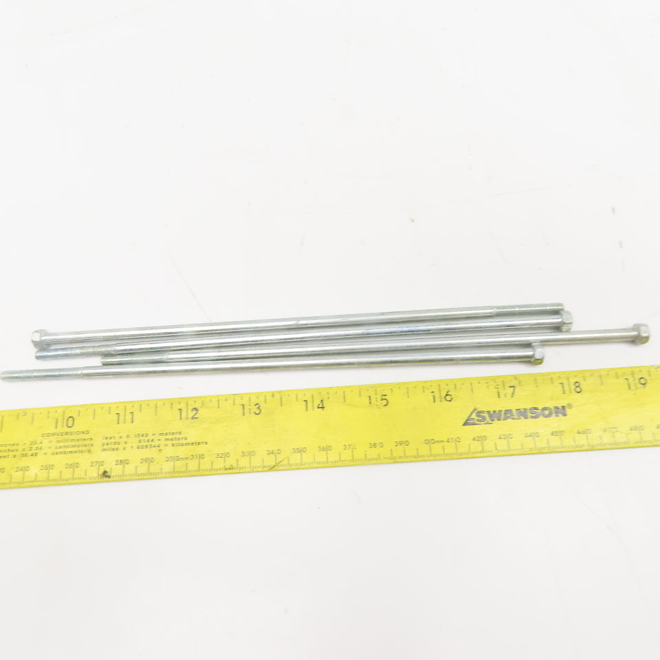 10-24 x 8-3/4" OAL Long Bolt Hex Head Phillips Drive 1-1/4" Thread Length Lot/4