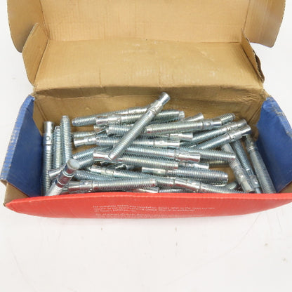 Powers Fastener 07422 1/2" x 3-3/4" Power Stud Concrete Anchor Lot Of 50
