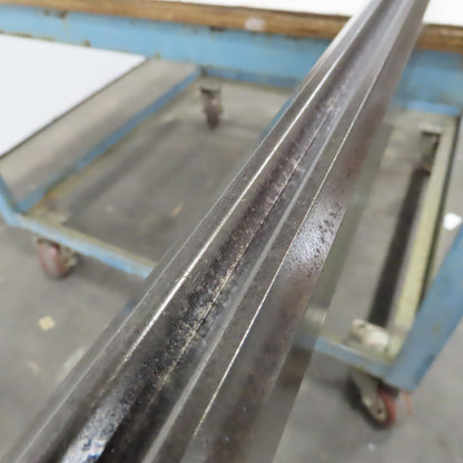 96-1/2" Press Brake Forming Vee Angle Die Block 1/2" Tang 2-3/8"Ht. 1-1/8" Thick