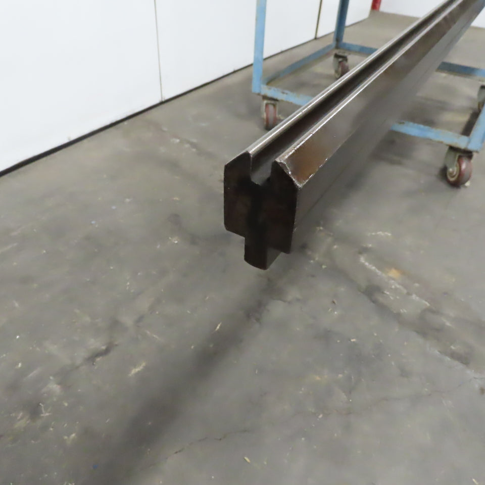 144-1/2" Press Brake Forming Vee Angle Die Block 1/2" Tang 2-3/8"Ht.