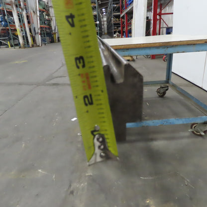 144-1/2" Press Brake Forming Vee Angle Die Block 1/2" Tang 2-3/8"Ht.