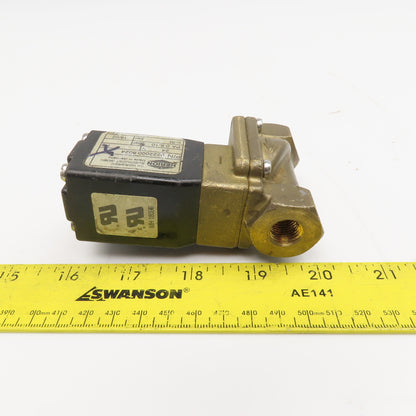 Herion 8222000.8024 1/4" NPT 24V Solenoid Valve