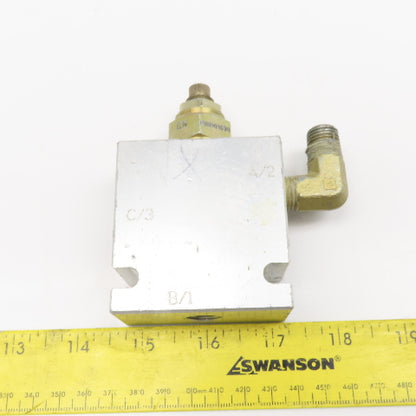 Parker B10-3-A4P PRH101S30 Pilot Operated Pressure Reducing 3 Step Valve Body
