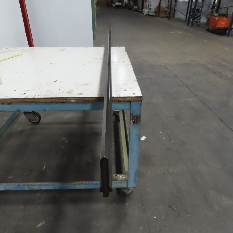 96-1/2" Press Brake 90° Forming Angle Die Block 1/2" Tang 4-3/8" Ht x 5/8" Thick