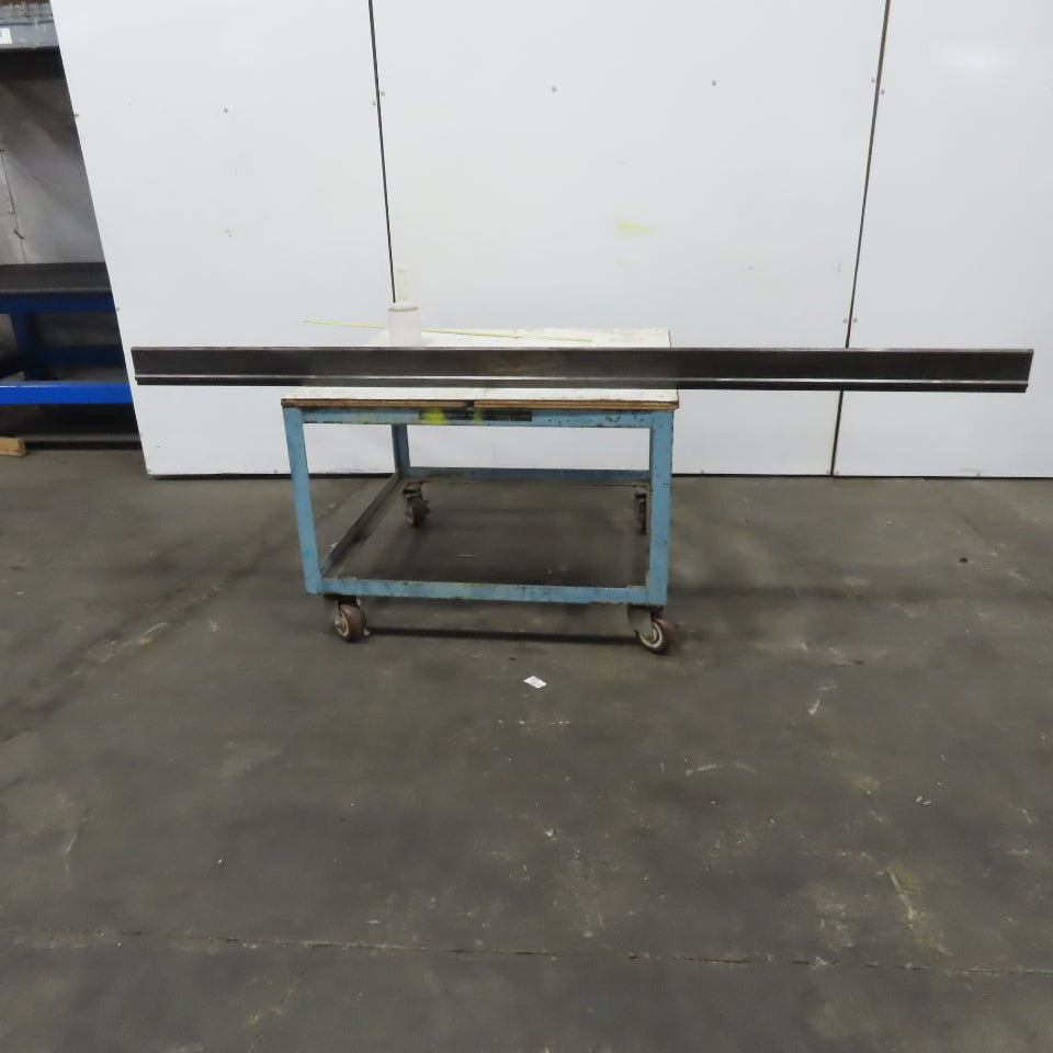 96-1/2" Press Brake 90° Forming Angle Die Block 1/2" Tang 4-3/8" Ht x 5/8" Thick