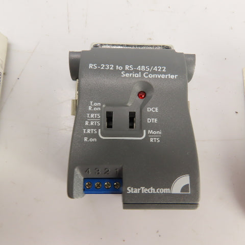 Star Tech RS-232 to RS-485/422 Serial Interface Converter W/PW1-09A06-002