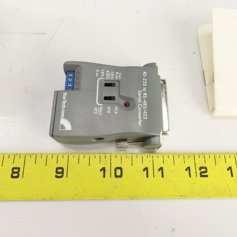 Star Tech RS-232 to RS-485/422 Serial Interface Converter W/PW1-09A06-002
