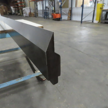 96-1/8" Press Brake 30° Forming Angle Die Block  4-1/4" Ht x 1-1/8" Thick