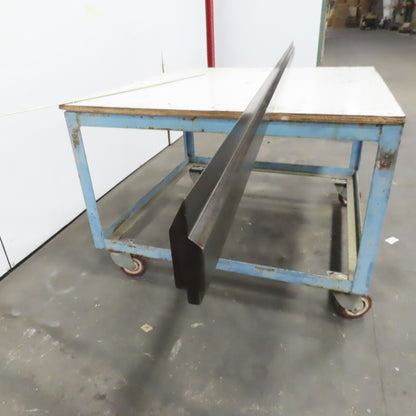 96-1/8" Press Brake 30° Forming Angle Die Block  4-1/4" Ht x 1-1/8" Thick