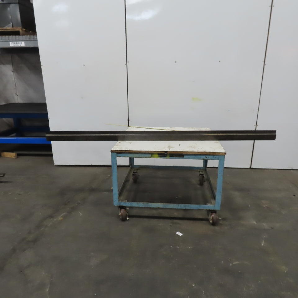 96-1/8" Press Brake 30° Forming Angle Die Block  4-1/4" Ht x 1-1/8" Thick