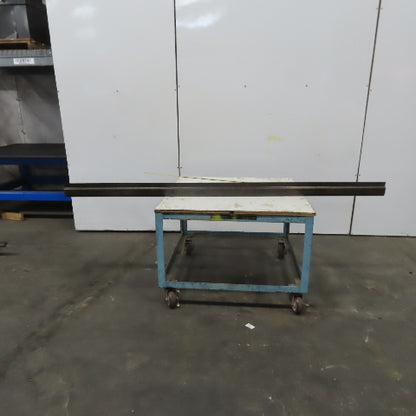 96-1/8" Press Brake 30° Forming Angle Die Block  4-1/4" Ht x 1-1/8" Thick